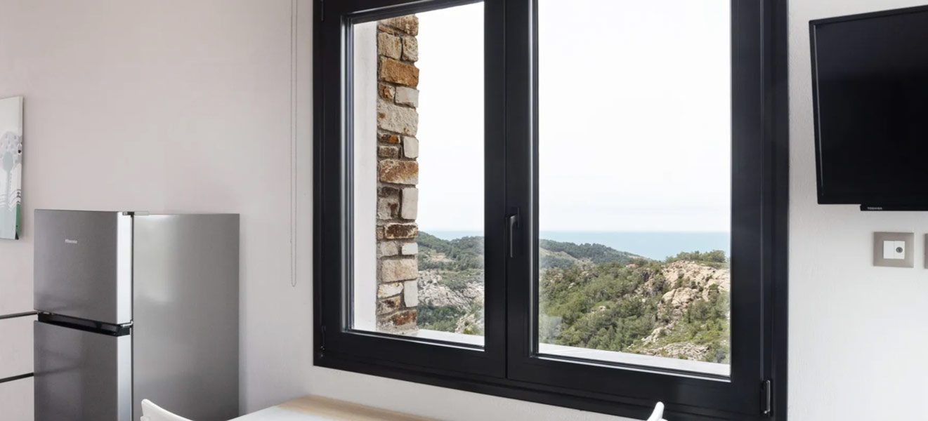 2nd floor view villa Calliope