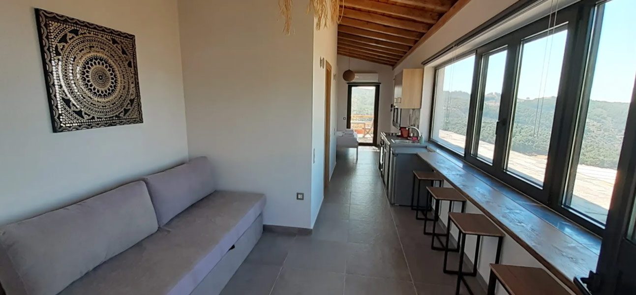 Entrance villa Melina - Ikaria Greece